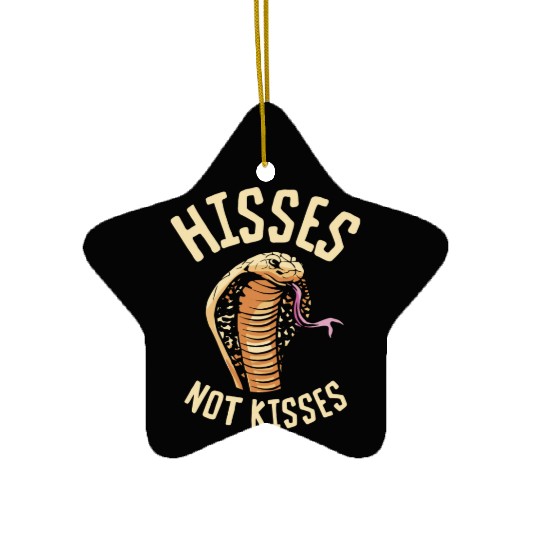 Herpetology Snake Reptile Wildlife Snake Lover Ceramic Ornaments