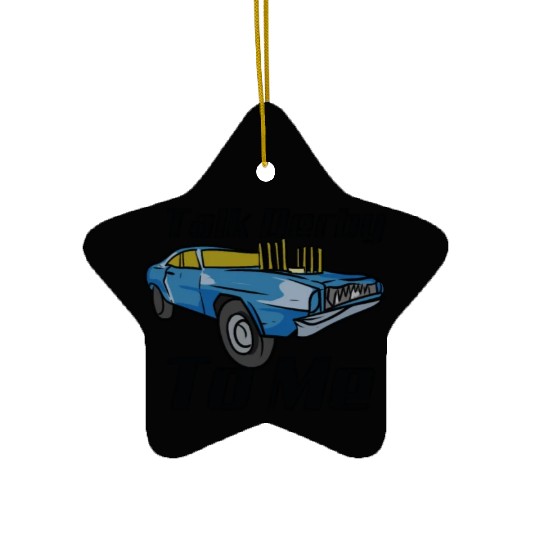 Demolition Derby Car Demo Derby Driver Ceramic Ornaments