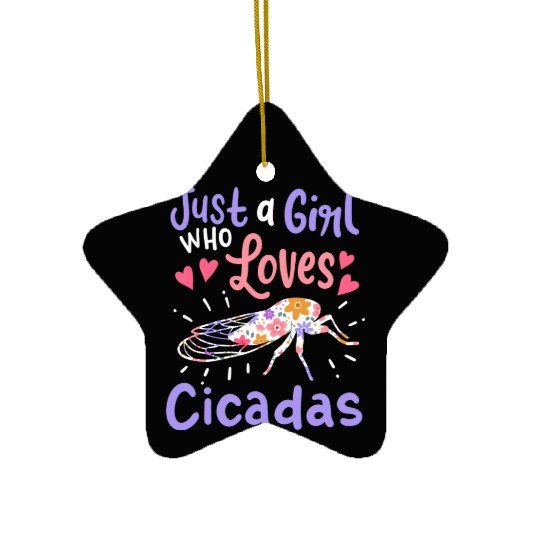 Cicada Insect Cicada Lover Ceramic Ornaments