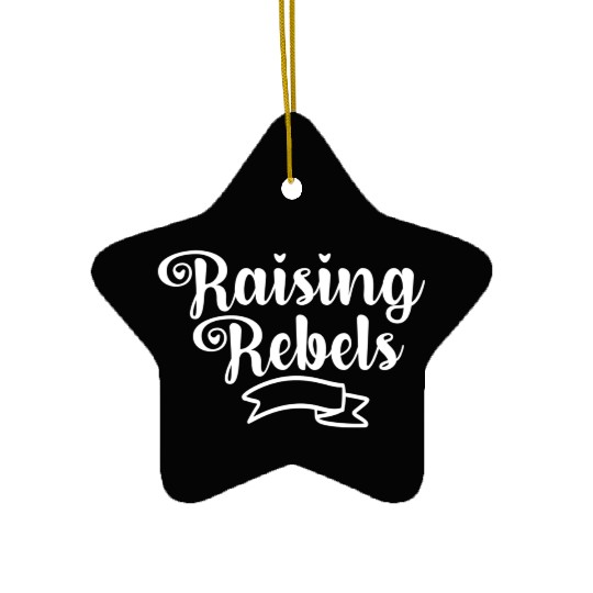 Raising Rebels Ceramic Ornaments