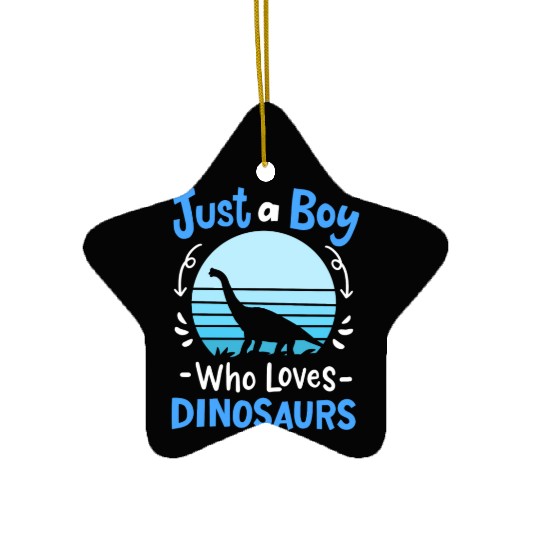 Dinosaurs Dinosaur Lover Retro Ceramic Ornaments
