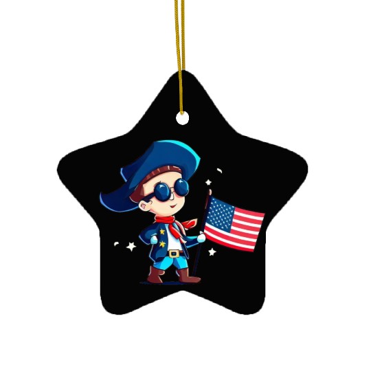 Patriot Day Ceramic Ornaments