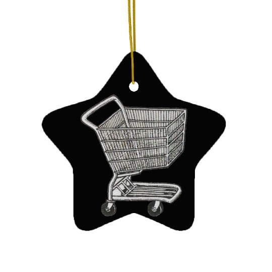 Einkaufswagen World Industries Skateboard Design Ceramic Ornaments