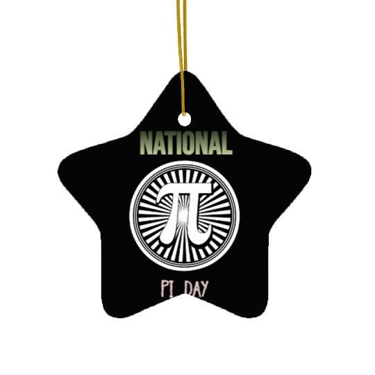 Be Irrational It s Pi Day Pi Day 2023 Pi Day Natio Ceramic Ornaments