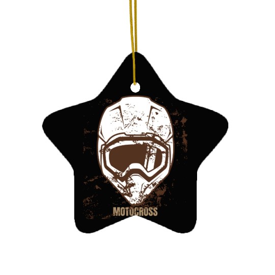 Motocross Lover Ceramic Ornaments