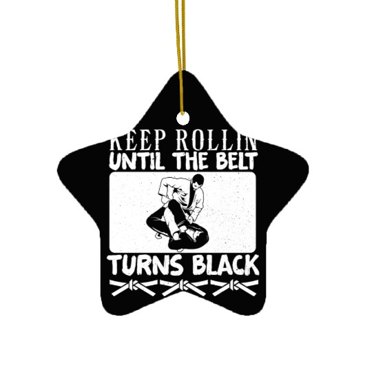 Brazilian Jiu Jitsu MMA Bjj Hugger Ceramic Ornaments