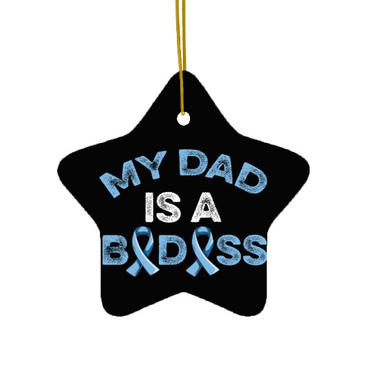 Fight Prostate Cancer Design For A Son Of A Ceramic Ornaments