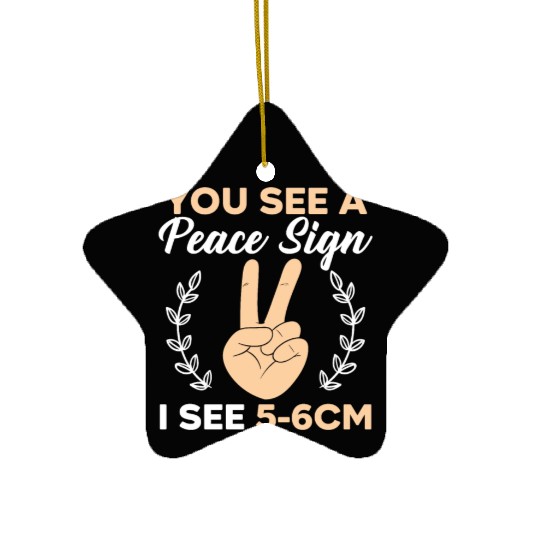 Midwifery Profession Newborn Childbirth Midwife Ceramic Ornaments