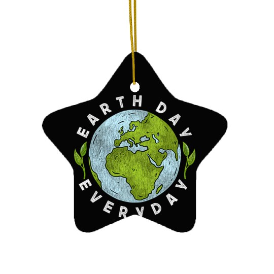 Earth Day Everyday Earth Day Ceramic Ornaments