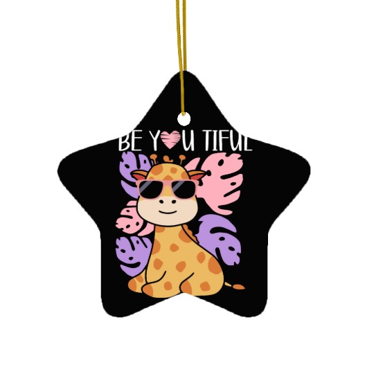 Giraffe Animal Lover Widlife Safari Zoo Zookeeper Ceramic Ornaments