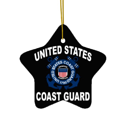 Us Coast Guard Uscg Alumni And Ceramic Ornaments