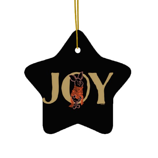 Piglet Joy Ceramic Ornaments