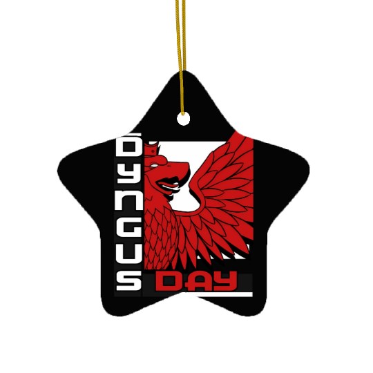 Dyngus Day Polish Eagle Poland Pride Ceramic Ornaments