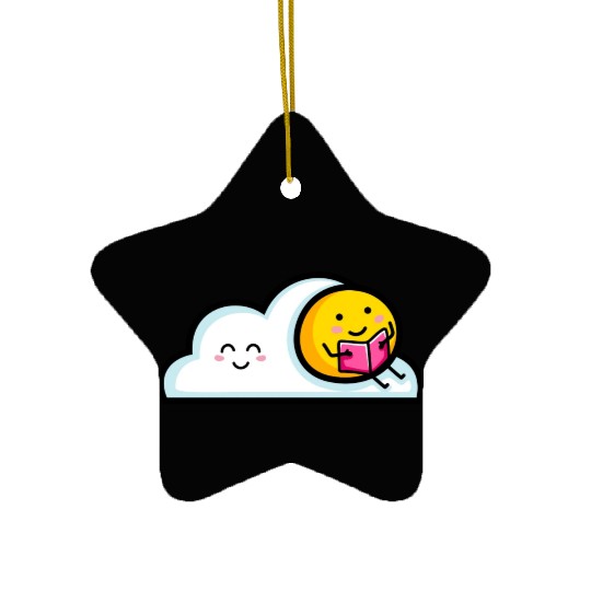 Love Summer Reading Ceramic Ornaments