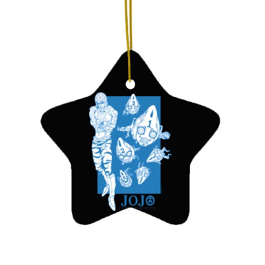 Jojo'S Bizarre Adventure Mista Six Bullets Ceramic Ornaments