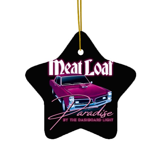 Meat Loaf Paradise By The Dasard Light Ceramic Ornaments