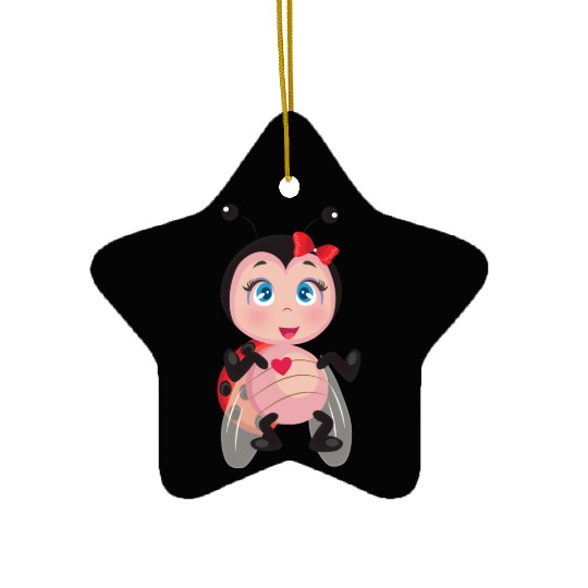 Lucky Ladybug® Ceramic Ornaments
