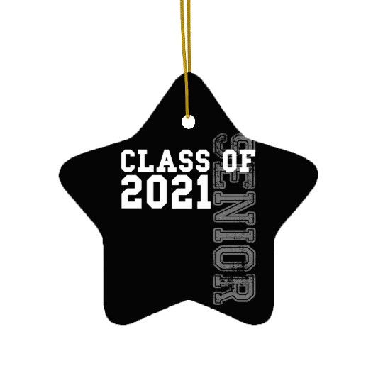 Senior Class Of 2021 Graduation 2021 Ceramic Ornaments