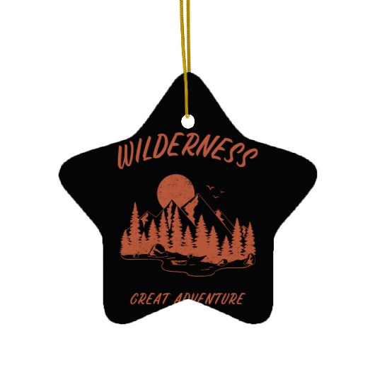 Wilderness Great Adventure Ceramic Ornaments