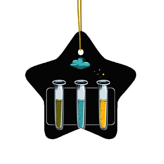 Science Lab Nerd Geek Chemistry Physics Gravity Ceramic Ornaments