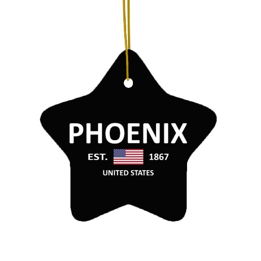 Phoenix Ceramic Ornaments