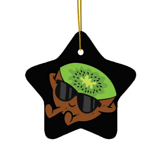 Kiwi Fruit Relang Lazy Kiwi Ceramic Ornaments