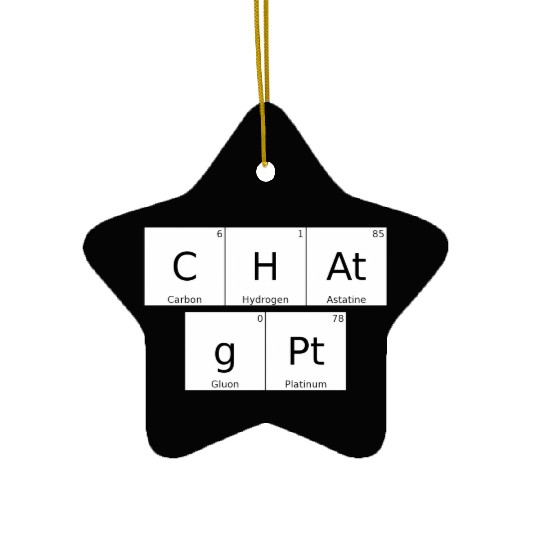 C Gpt Computer Aiificial Intelligence Data Ceramic Ornaments