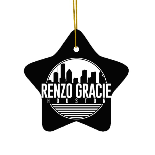 Renzo Gracie Jiu Jitsu Houston Ceramic Ornaments