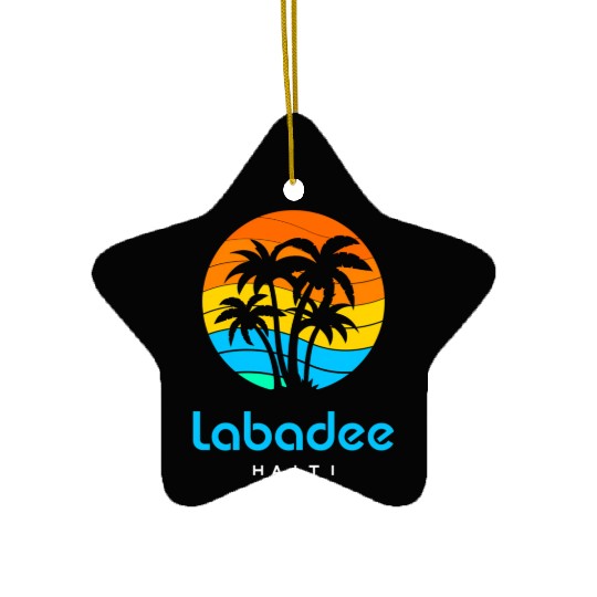 Haiti Labadee Ceramic Ornaments
