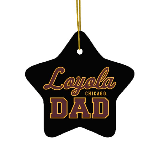 Loyola Chicago Ramblers Ceramic Ornaments