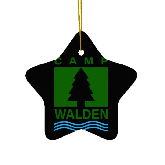 Camp Walden Pocket Summer Camp Ceramic Ornaments