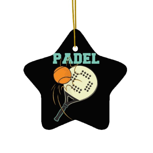 Padel Tennis Paddle Paddleball Padel Platform Ceramic Ornaments