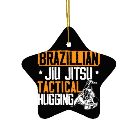 Jiu Jitsu Bjj Mixed Martial Mma Combat Fighting Ceramic Ornaments