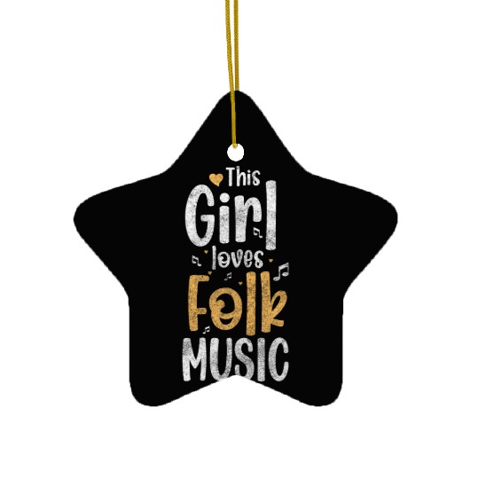 Music Party Orchestra Ceramic Ornaments