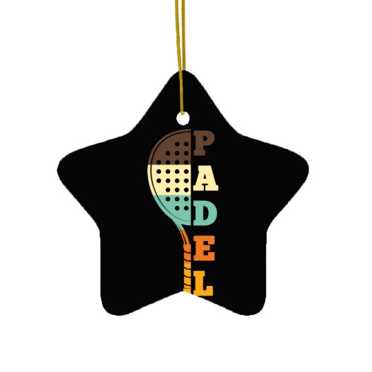 Padel Tennis Paddle Paddleball Padel Platform Ceramic Ornaments