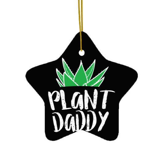 Plant Daddy 3 Ceramic Ornaments