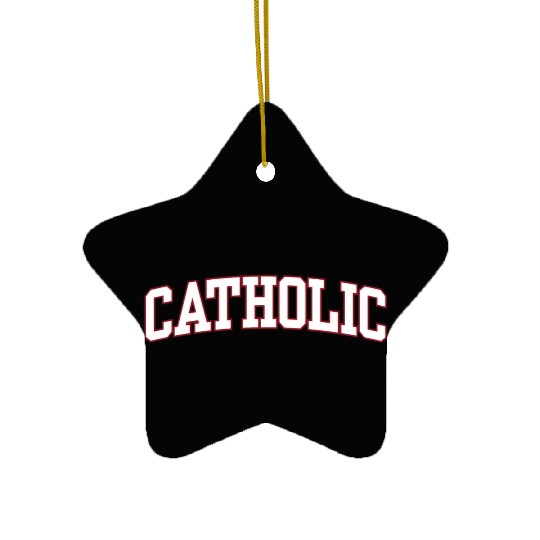 Catholic Of America Ceramic Ornaments