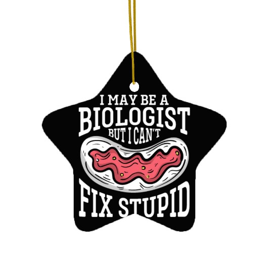 Biology Gift Biologist Ceramic Ornaments