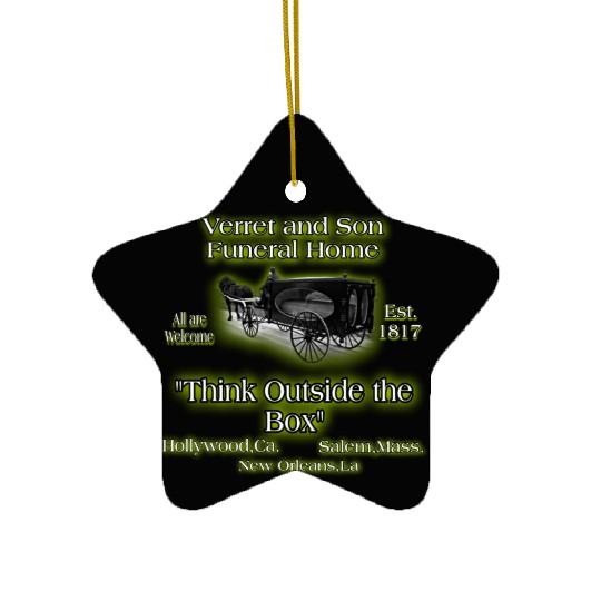 Verret and Son Funeral Home Ceramic Ornaments