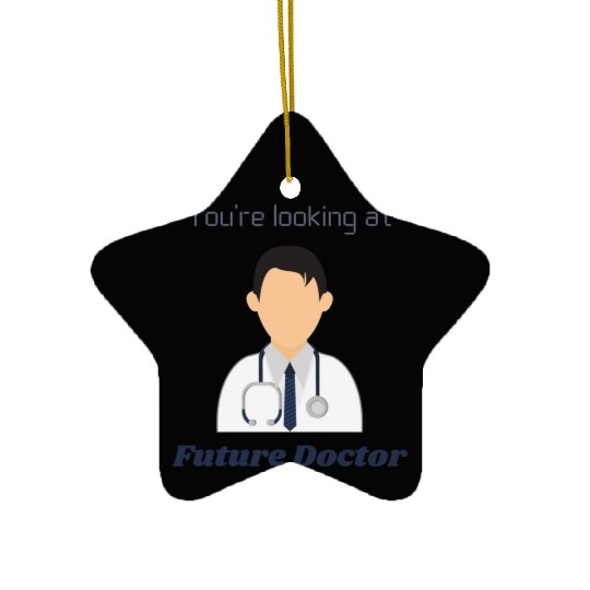 The Future Doctor Ceramic Ornaments