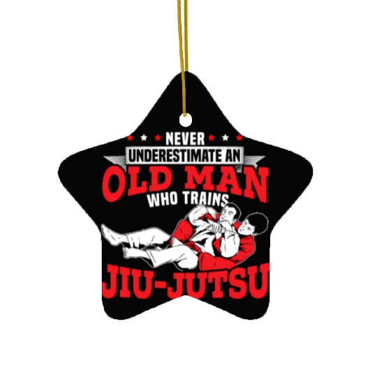 Jiu Jitsu Bjj Mixed Martial Mma Combat Fighting Ceramic Ornaments