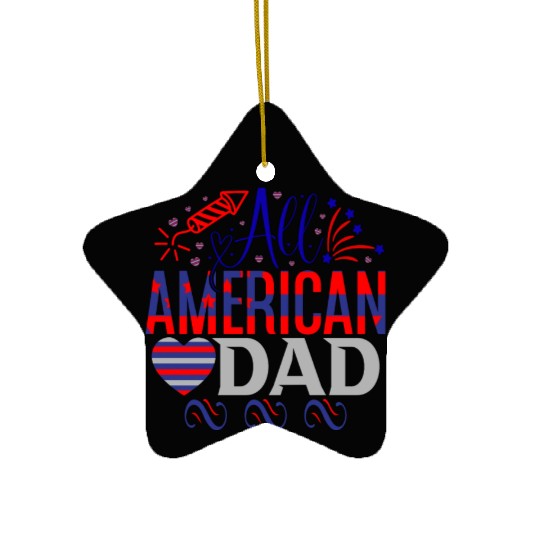 American dad Ceramic Ornaments