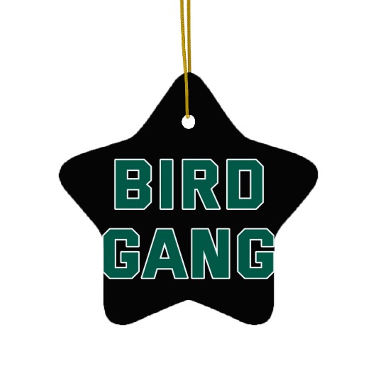 Bird Gang Ceramic Ornaments