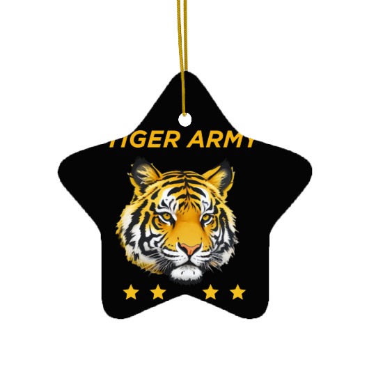 TIGER ARMY Ceramic Ornaments