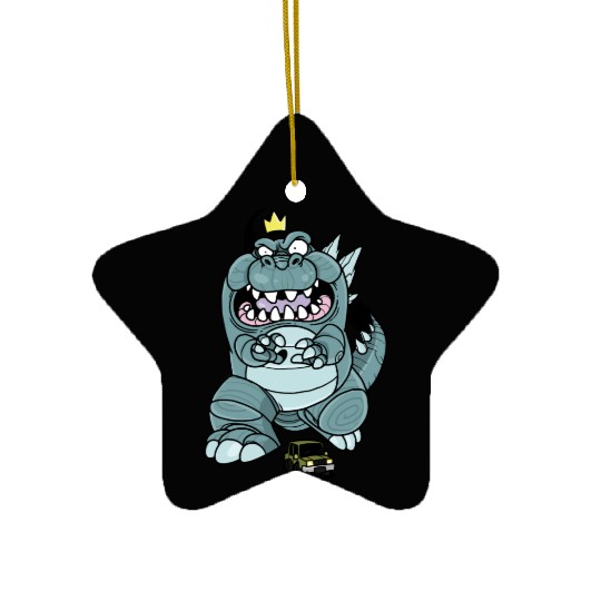 Funny Animal Face Ceramic Ornaments