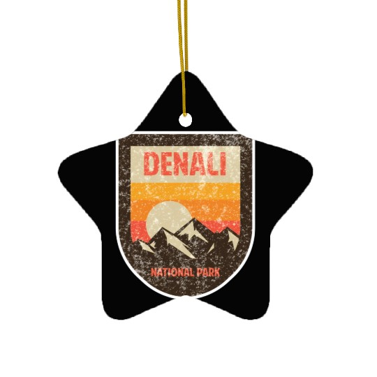 Denali National Park Ceramic Ornaments