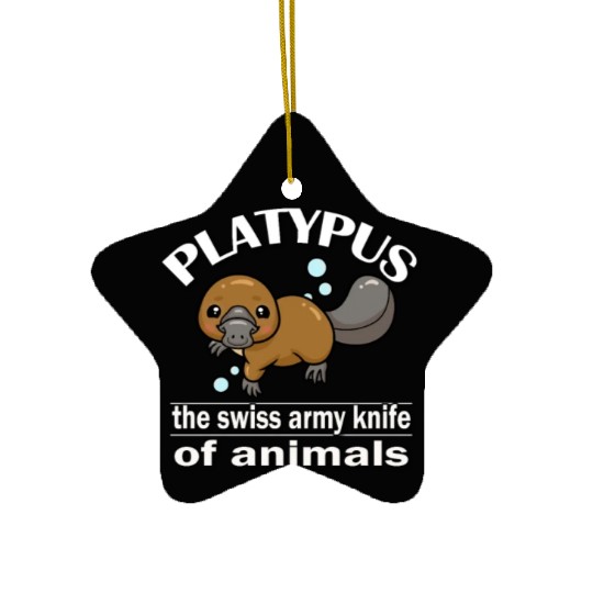 Platypus Ceramic Ornaments