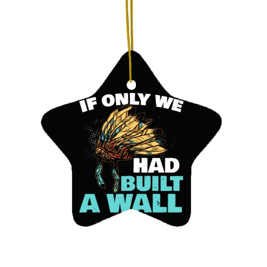 Aboriginal Indians Indigenous Native American Day Ceramic Ornaments