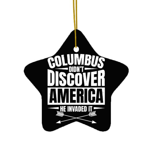 Aboriginal Indians Indigenous Native American Day Ceramic Ornaments