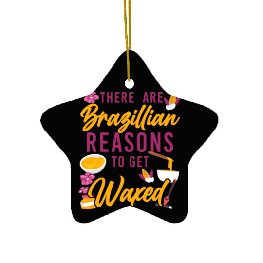 Cute Esthetician Skincare Ceramic Ornaments